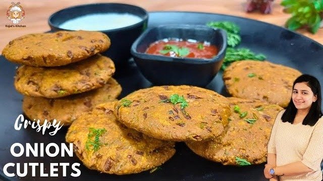 Crispy Onion Cutlets (Quick & Easy)