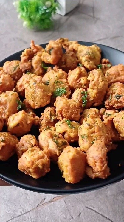 Crispy Soyabean Pakoda Recipe