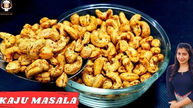 Homemade Spicy Roasted Masala Cashews