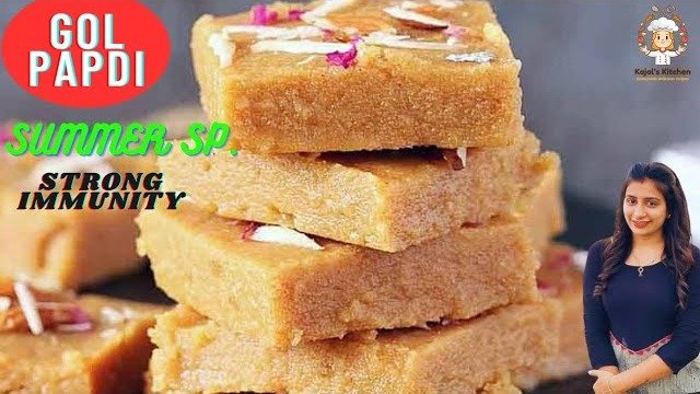 Soft and Perfect Sukhadi (Gond Gur Papdi) Recipe