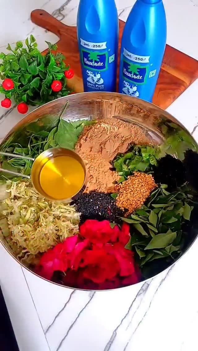 Powerful Homemade Natural Hair Oil for Long and Thick Hair